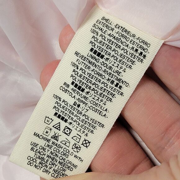 FREE PEOPLE Pink Midnight Bomber Jacket Full Zip Long Sleeve SIZE MEDIUM - Picture 12 of 15